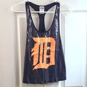 PINK Detroit Tigers Crop top